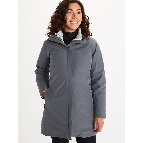 Marmot Bleeker Component Jackets - Womens 3 in1 Jacket Grey CA2308576 Canada